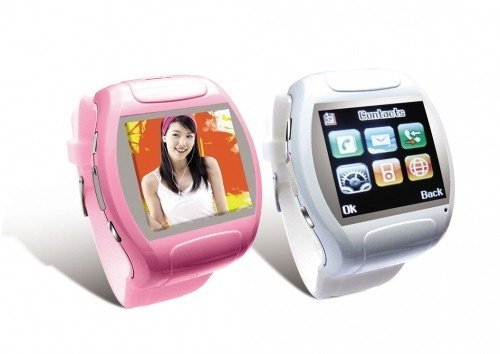Quadband Wristwatch MobilePhone 1.3MP Hidden Camera Expand Memory 1.5" Touch Screen