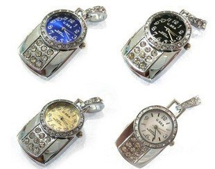 16G Stainless Steel Watch Shape USB Flash Drives