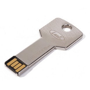 16G Silver Metal Key U Dish