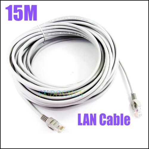 10 X 15M 50'' FT CAT5 CAT5E Network Ethernet LAN Cable V06