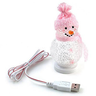 USB Snowman, USB Christmas Gift, USB Light, USB Gadget