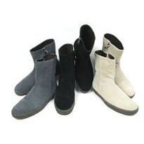 Men's Rubber Zipper Warm Casual Boots