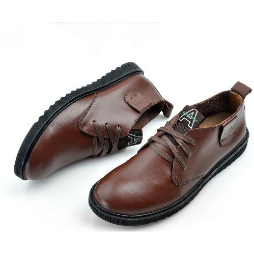 Men's Lace-up Leather Ankle Romen Boots