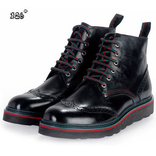 New Style Men's Lace-up Leather Roman Boot