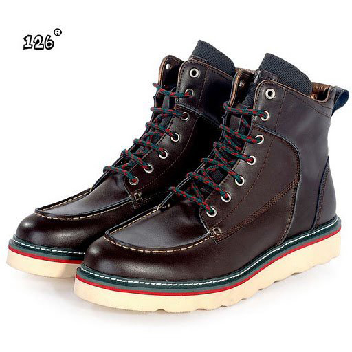 Men's Genuine Leather Brown Cormfort Casual Shoes