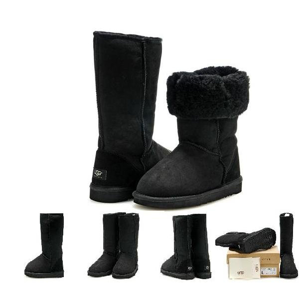 Mens Winter Casual Half PVC Snow Boots
