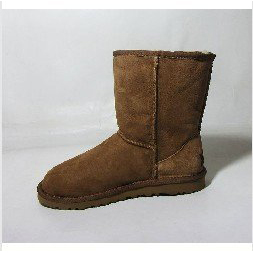 New Chestnut 5825 Flat Bottom Half Boots, Women's Snow Boots