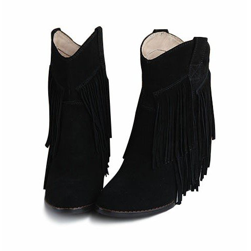 New Arrivel Fashion High Heel Tassel Boots, Edging Boots