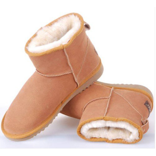 New BGG Classic Pure Colour Flat Bottom Short Snow Boots 5854 Size W 5-W 9