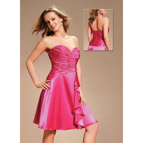 Short Red A-Line Sweetheart Knee-Length Cocktail Dresses