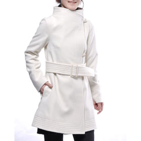 Women Ladies Long Dress Wool Coat Trench Coat Outerwear Garment Winter Overcoat Warm Clothes