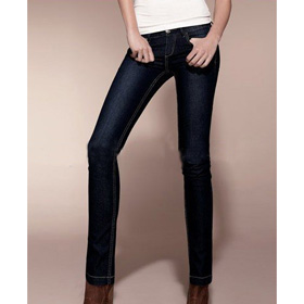 Lady Pants / Fashion Woman Shorts / Sexy Classic Beads Pencil Jeans For Blue