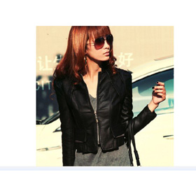 Women Leather Coat / Leather Jacket / Ladies Jacket