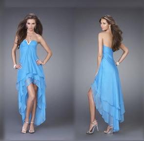Floor-length Fashion Silk Ankle-Length Wedding Dresses With Simple Desgin