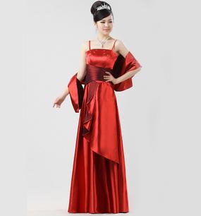 Latest Gorgeous Ankle Length Spaghetti Strap Chiffon Bridesmaid Dress / Bridesmaid Gown / Evening Dress