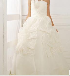 2011 New Style Fashion Elengant Ladies Bridal Bridesmaid Ball Gown Wedding Dresses