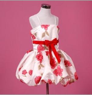 100% Guarantee New / Organza Spaghetti Strap Bodice Skirt Flower Girl Dresses Bridal Gowns