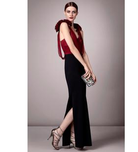 Maggie Sexy A-line Spaghetti Straps Sleeveless Floor-length Chapel Train Wedding Dress