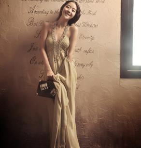 Custom New Style Chiffon Empire Wedding Dresses