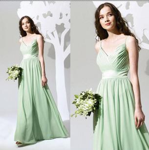 V-neck Sweetheart Ankle-length Princess Jewel Elastic Silk-like Satin Bride Wedding Dress