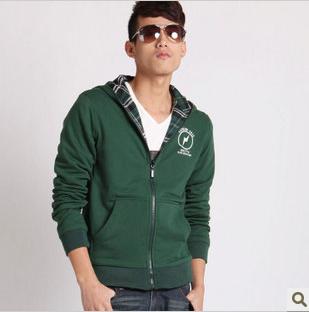 Men's Reversible Casual Winter Sportswear / Plaid Sportswear