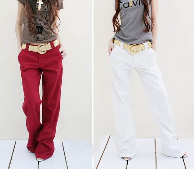 Lady Waist Elastic Show Thin Cultivate Morality Jeans