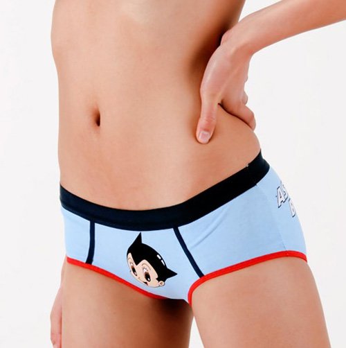 12 PCS New Women's Cotton Boxers Sexy Underwear Astro Boy Briefs ...