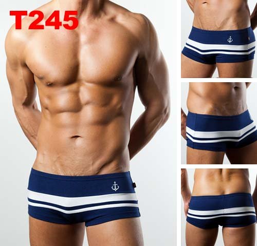 12 PCS New 100% Cotton Men's Sexy Underwear Black/White Boxers Briefs
