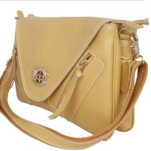 Ancient Vintage Zipper Genuine Leather Dual Purpose Handbag