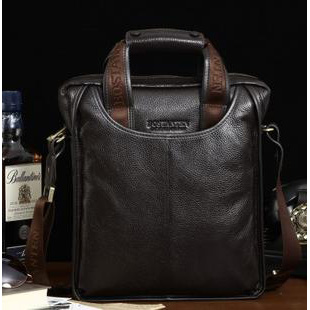 Men New Desgin Fashion Genuine Leather Inclined Shoulder Bag