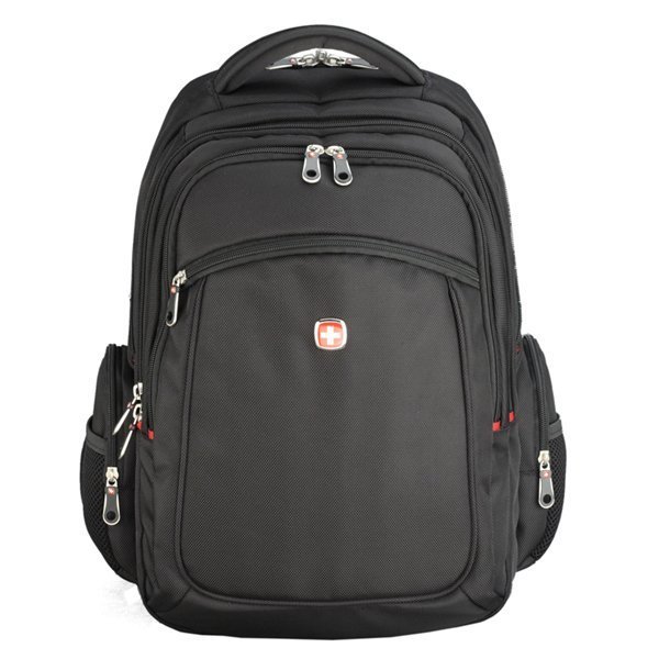 With Zippers Nylon Shoulders Laptop Bags
