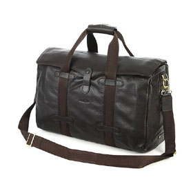Coffee With Zippers Leather Laptop Backpacks