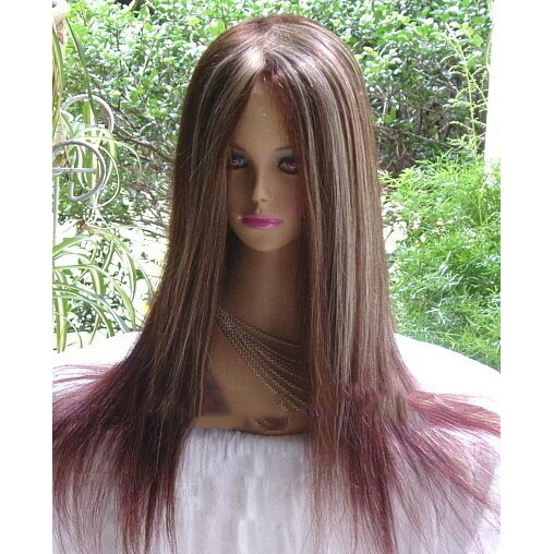 24 Inch Custom Handmade Full Lace Wig