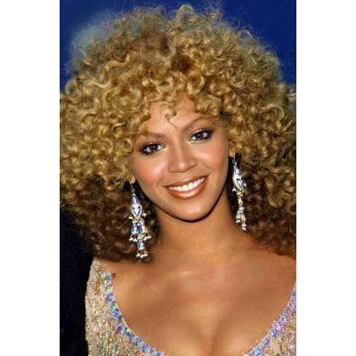 Full Lace Wild Curl Hairstyle Wig 10"