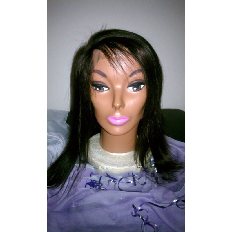 Virgin Indian Straight Remy Hair Full Lace Wig