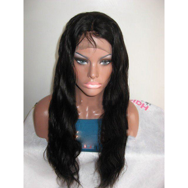 Curly Full Lace Cap Indian Remy Human Hair Wig