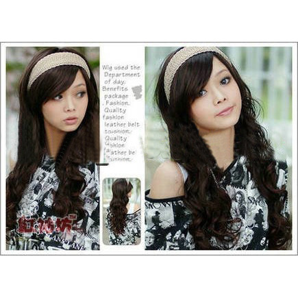 Full Cap Heat Resistant Fiber Cosplay Wig
