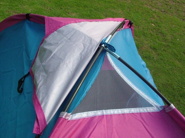 Folding Double Layer Recreation Waterproof Windproof Tent for Camping & Hiking