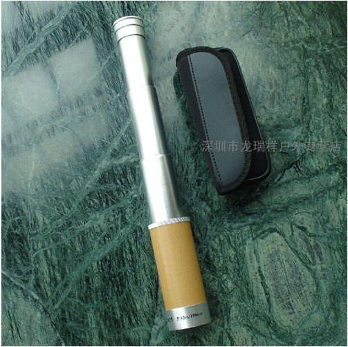 Plastic HD Monocular Golf Telescope for Hunting / Camping