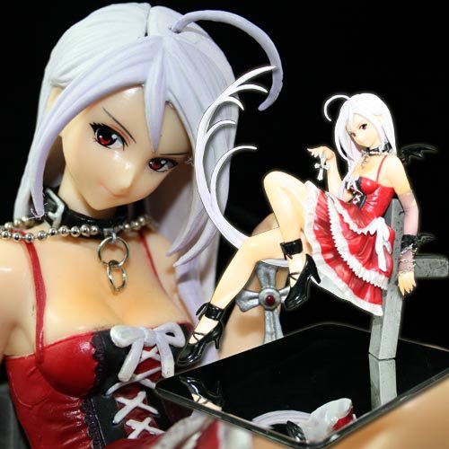 Japan Anime Rosario Vampire Akashi Yamoka Pvc Figure