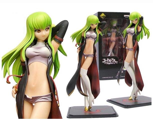 Sex Beauty Plastic Cartoon Code Geass Action Figure Toy