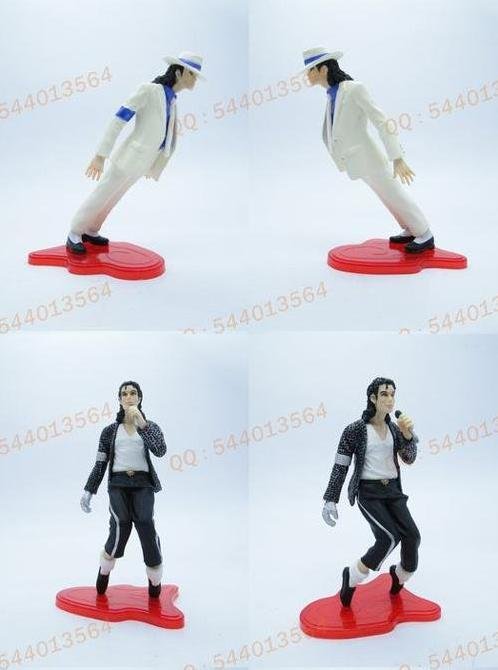 Michael Jackson Plastic Doll Model Action Figure