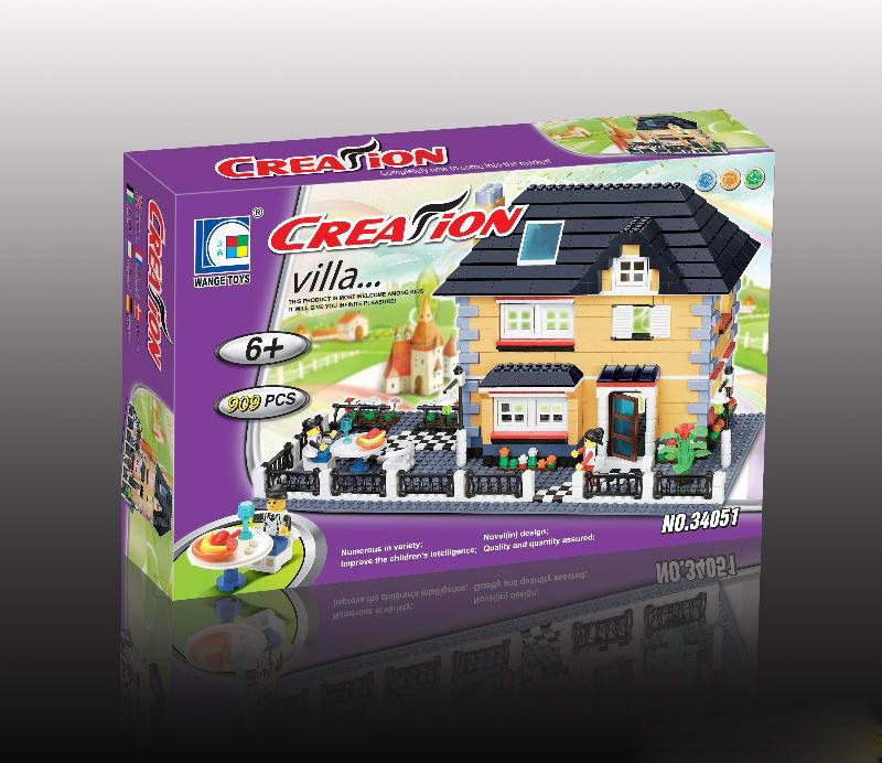 Building Blocks Toys / 34051 / Villa House