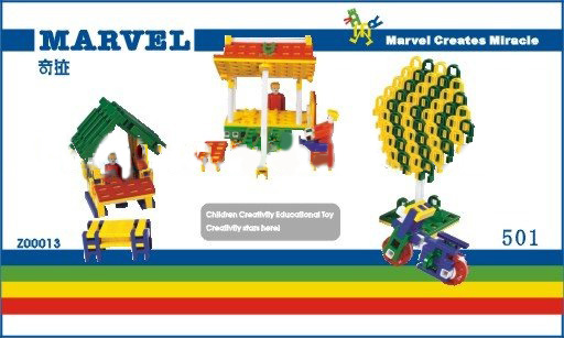 LASY Plastic Durable EN71, CE Certificate Block Building Toy