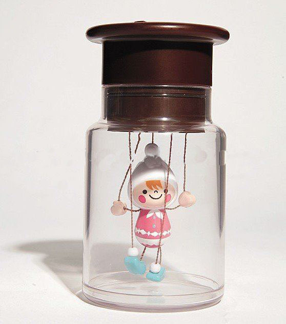 Kinto Bottle Plaster Lovely Girl Puppet