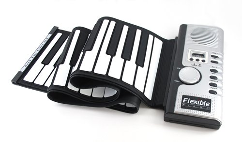 61 Keys Soft Keyboard Piano MIDI Roll-Up #774