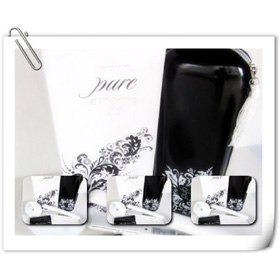 Free Shipping Christmas Precious Gift Set Pure Ceramics White Hair Straightener