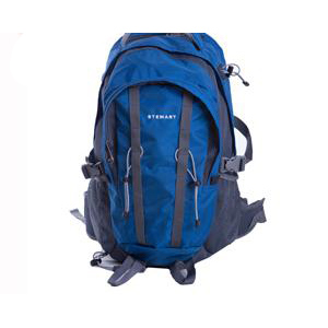 Dark Blue With Zippers Shoulders Hiking Backpacks