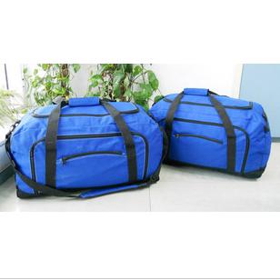 0101 Green Denim Travel Bag