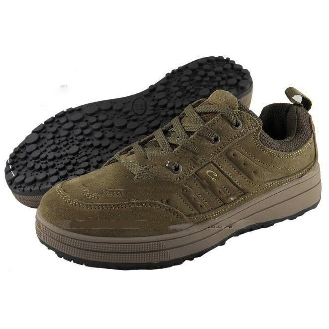Men's Army Green and Khaki Cantorp Climbing Boots